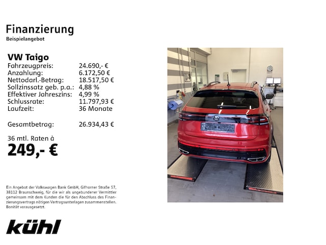 Volkswagen Taigo 1.5 TSI DSG R-Line