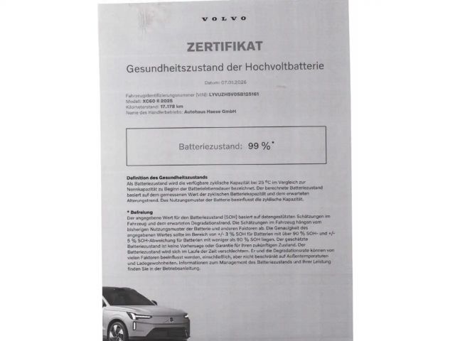 Volvo XC60 AWD Recharge T8 Ultra