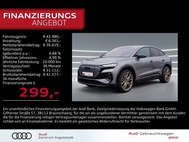 Audi Q4 e-tron 50 Quattro Sportback