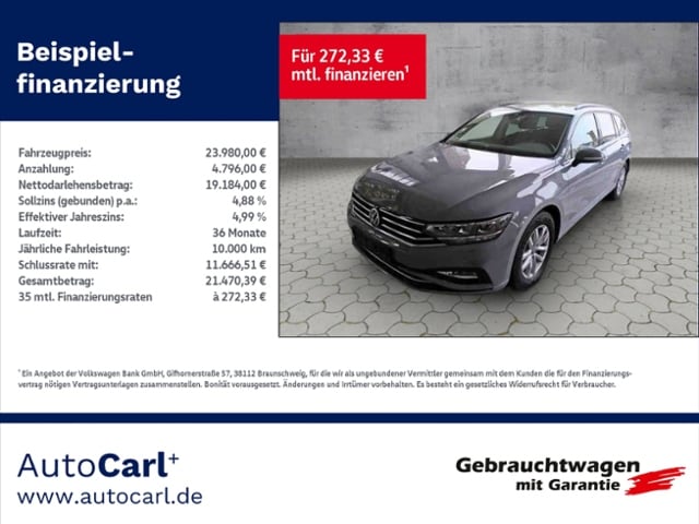 Volkswagen Passat 2.0 TDI DSG Variant