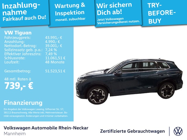 Volkswagen Tiguan 1.5 eTSI DSG R-Line