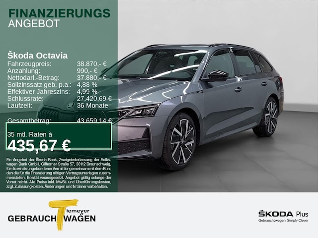 Skoda Octavia 2.0 TSI 4x4 Combi Sportline