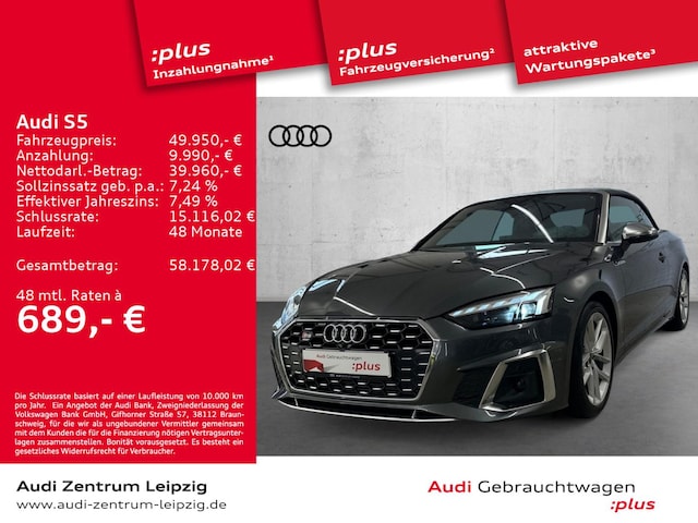 Audi S5 Cabriolet Quattro