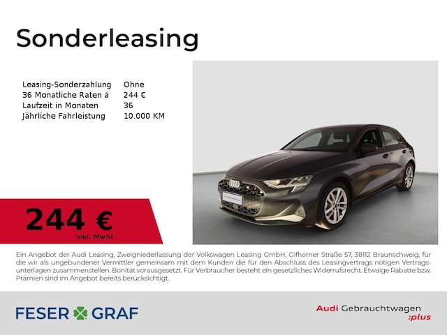 Audi A3 30 TDI Sportback