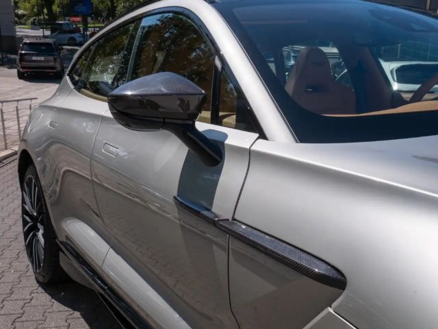 Aston Martin DBX 707 Silver Birch Oxford Tan