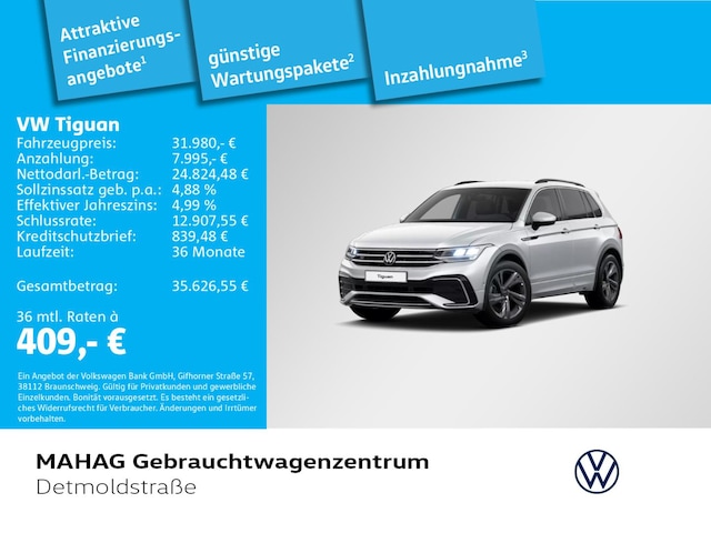 Volkswagen Tiguan 1.5 TSI DSG R-Line