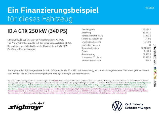 Volkswagen ID.4 GTX IQ.Drive