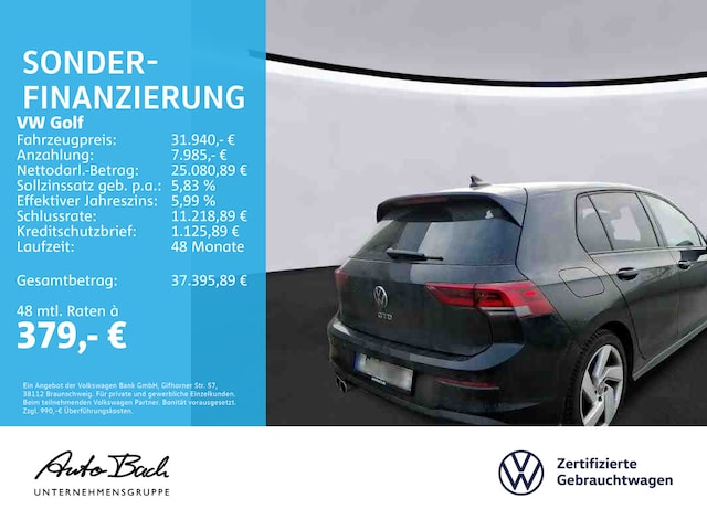Volkswagen Golf 2.0 TDI DSG GTD Golf VIII Plus