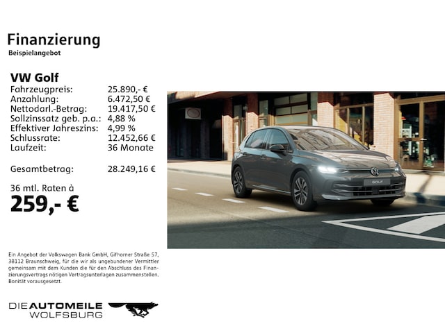 Volkswagen Golf 1.5 TSI Golf VIII