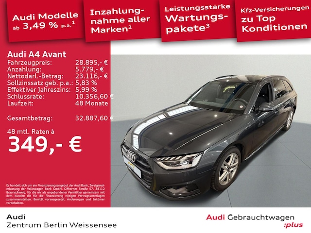 Audi A4 45 TFSI Avant Quattro S-Tronic