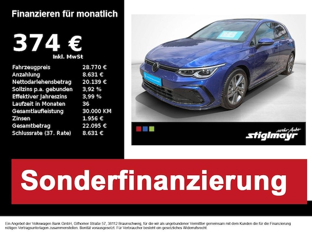 Volkswagen Golf 1.5 eTSI DSG Golf VIII R-Line