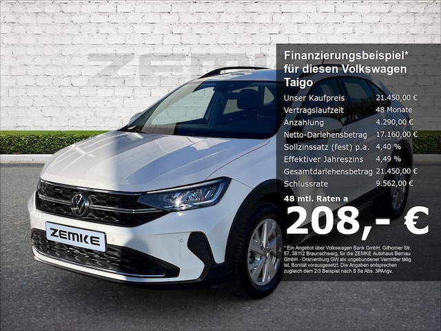 Volkswagen Taigo 1.0 TSI DSG Life