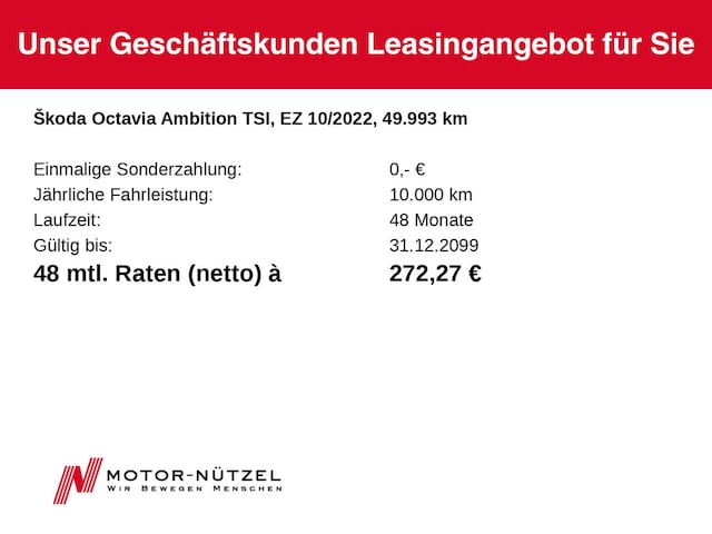 Skoda Octavia Ambition Combi iV