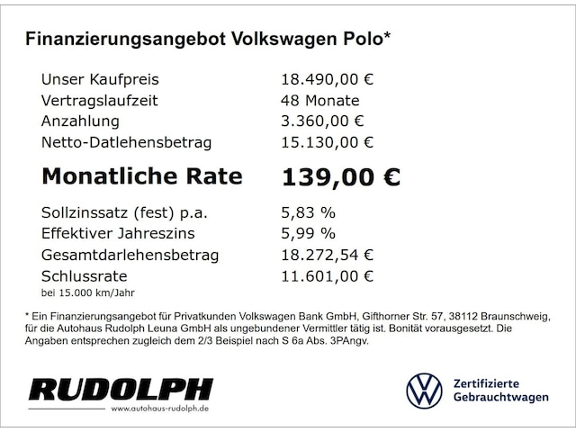 Volkswagen Polo 1.0 TSI