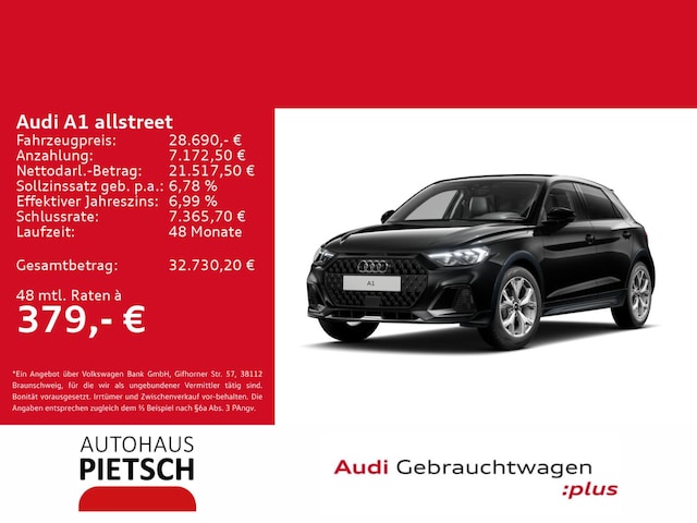 Audi A1 30 TFSI Allstreet S-Tronic