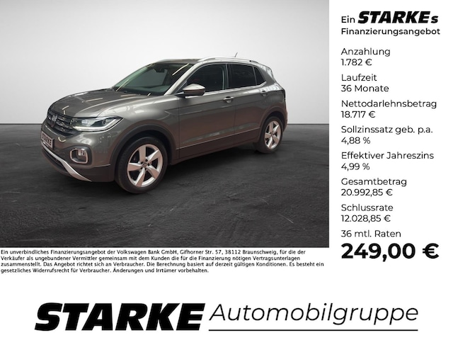 Volkswagen T-Cross 1.0 TSI DSG Style