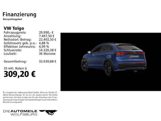 Volkswagen Taigo 1.5 TSI DSG R-Line