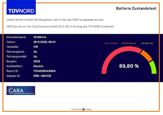 Volkswagen e-up! Plus Style