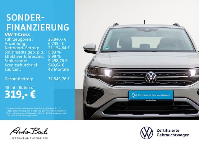 Volkswagen T-Cross 1.0 TSI Life