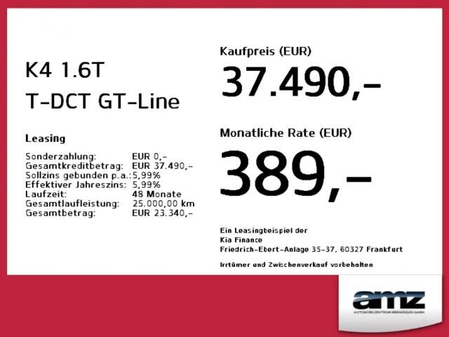 Kia K4 GT-Line