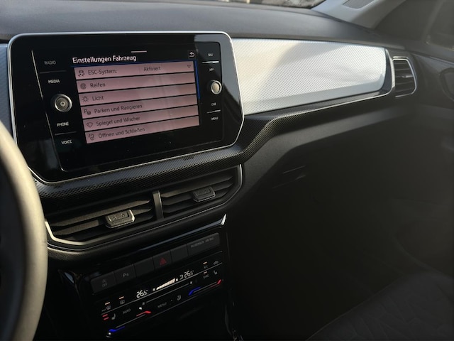 Volkswagen T-Cross GOAL1.0 TSI,Rear View,SH,LED,ACC,Climatr.,App-Connect,Telefonschnittstelle