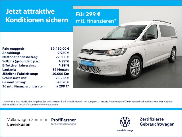 Volkswagen Caddy DSG Life Maxi