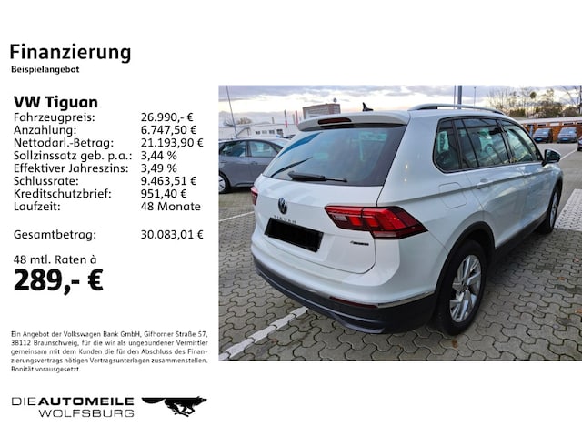 Volkswagen Tiguan 2.0 TDI 4Motion DSG Life