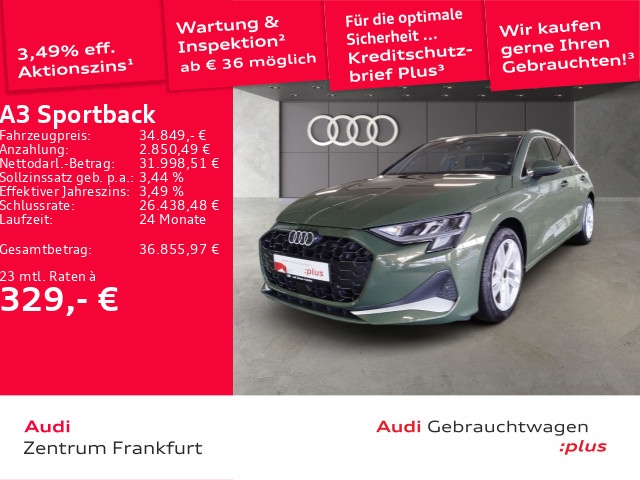Audi A3 30 TFSI S-Tronic Sportback