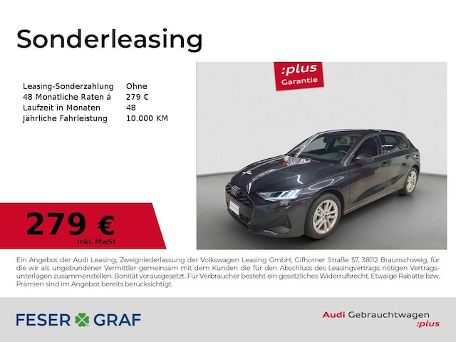 Audi A3 30 TFSI S-Tronic Sportback