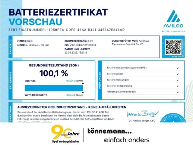 Opel Mokka Elegance Mokka-e