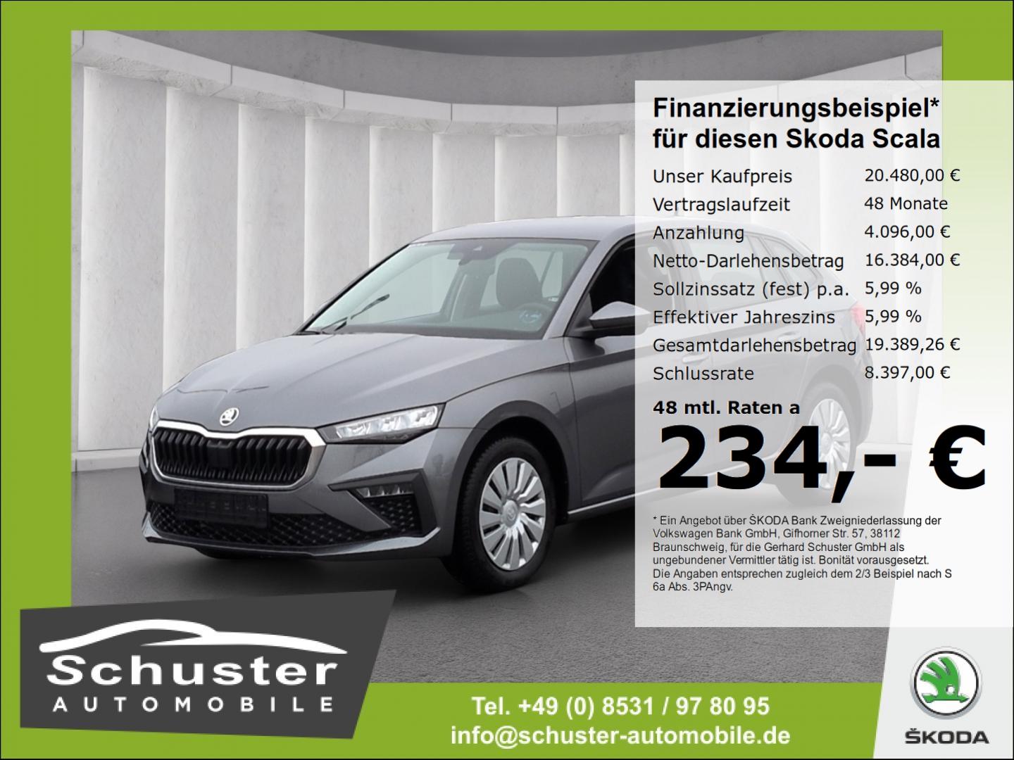 Skoda Scala Essence TSI*DSG LED SHZ Tempo digCockp PDC
