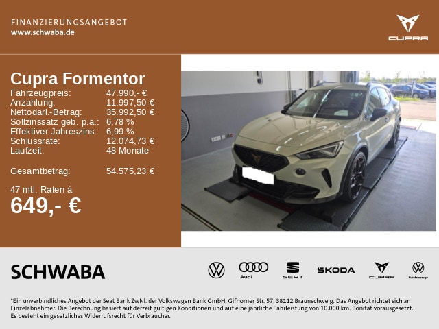 Cupra Formentor 2.5 TSI VZ5