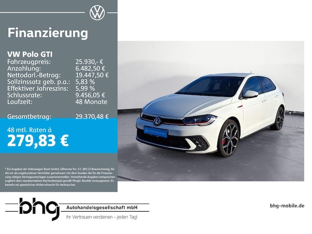 Volkswagen Polo 2.0 TSI DSG GTI