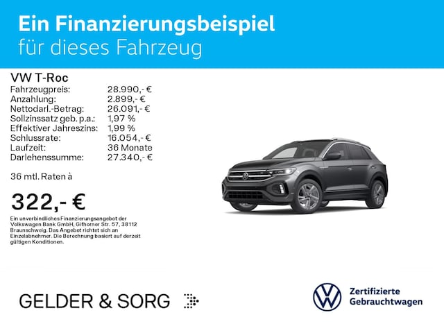 Volkswagen T-Roc 1.5 TSI R-Line
