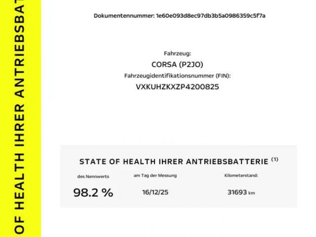 Opel Corsa Sitzheizung,Rückfahrkamera,Parkpilot