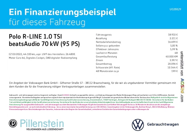 Volkswagen Polo 1.0 TSI IQ.Drive R-Line