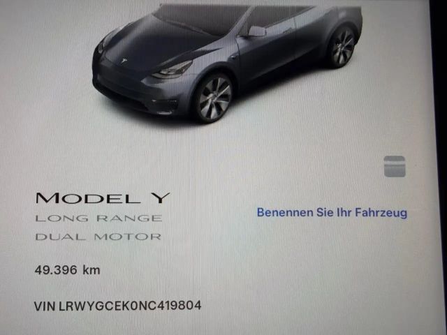 Tesla Model Y AWD Dual Motor Long Range
