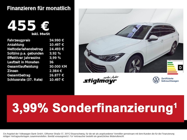 Volkswagen Passat 2.0 TDI Business DSG Variant