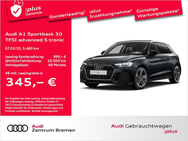 Audi A1 30 TFSI S-Tronic Sportback