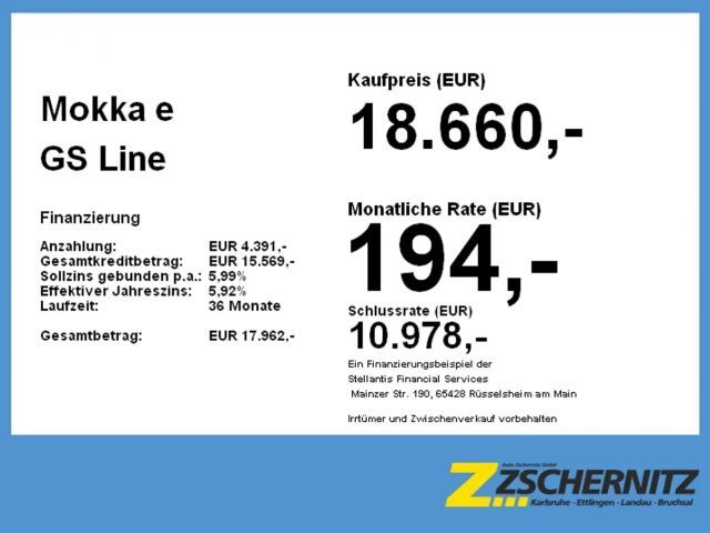 Opel Mokka GS-Line Grand Sport Mokka-e