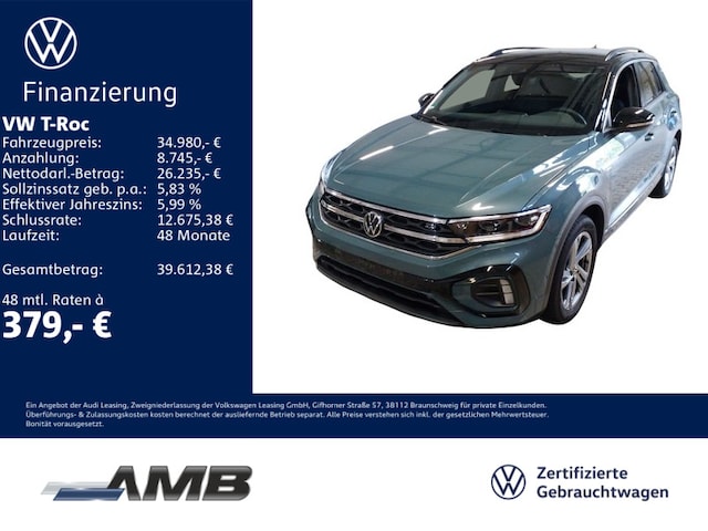 Volkswagen T-Roc 1.5 TSI DSG R-Line