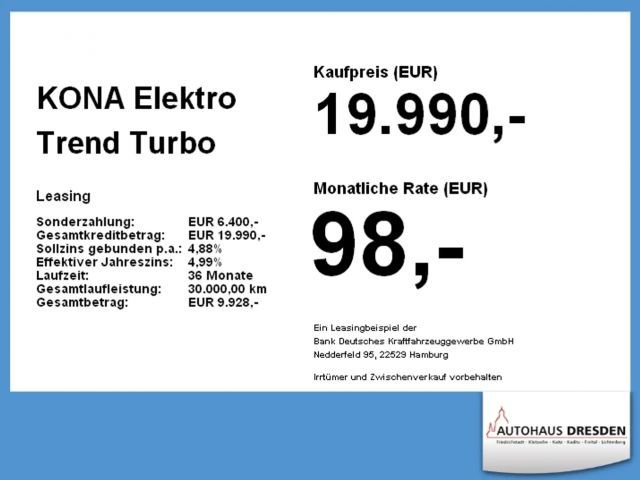 Hyundai Kona Electric Trend