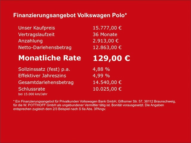 Volkswagen Polo 1.0 TSI IQ.Drive Style