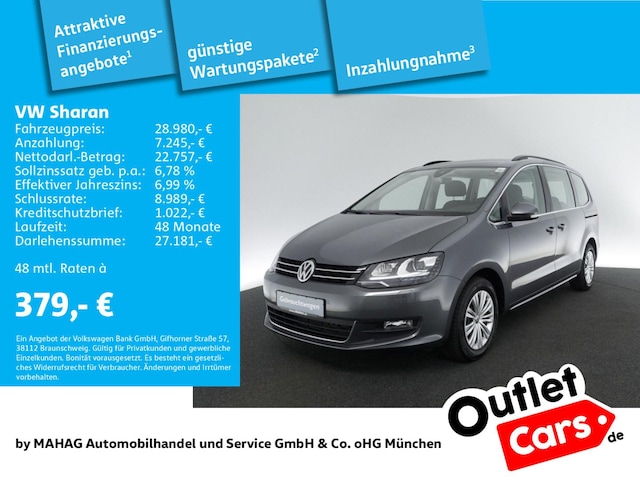 Volkswagen Sharan 1.4 TSI Comfortline DSG