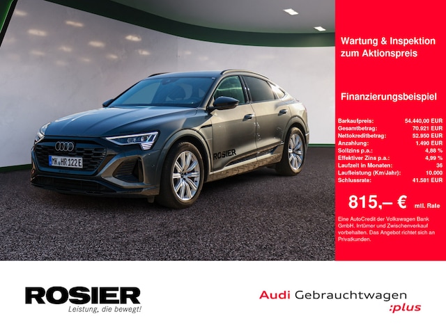 Audi Q8 e-tron 50 Quattro S-Line Sportback