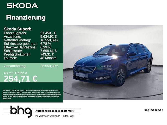 Skoda Superb 1.4 TSI Ambition Combi iV