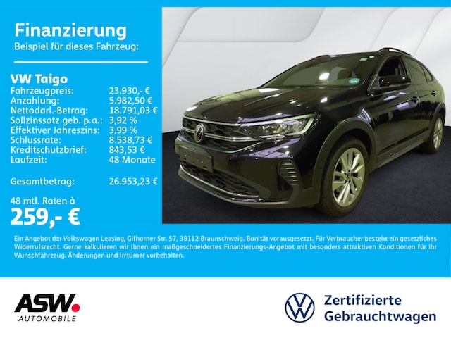 Volkswagen Taigo 1.0 TSI DSG