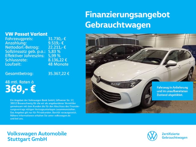 Volkswagen Passat 1.5 TSI Business DSG Variant