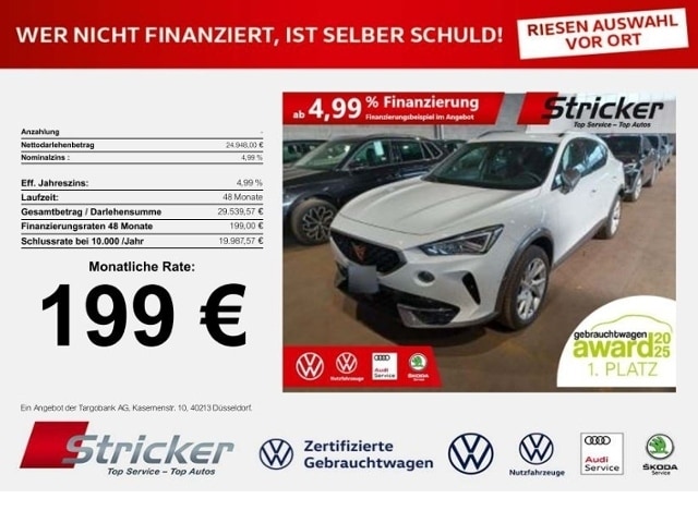 Cupra Formentor 1.5 TSI DSG