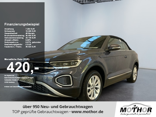 Volkswagen T-Roc 1.5 TSI Cabriolet DSG